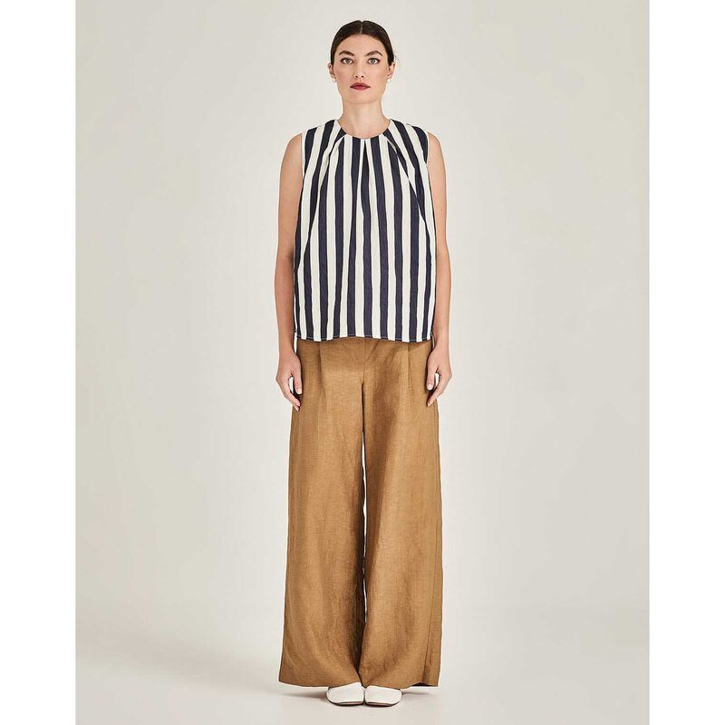 Caroline Sills Haven Striped Top image number 3